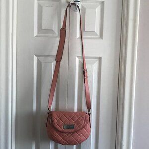 Marc by Marc Jacobs Natasha Quilted Pink/Peach Crossbody Bag